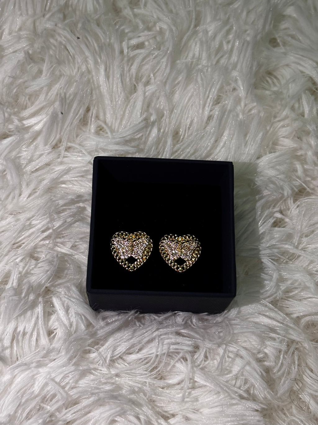 Rolex Butterfly Heart studs